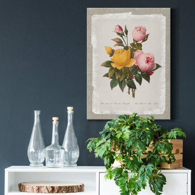 " Botanical Bouquet Roses "