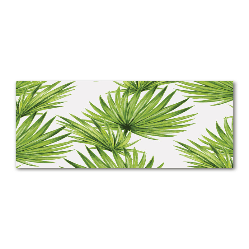 Tropical Leaves - Wrapped Canvas Print