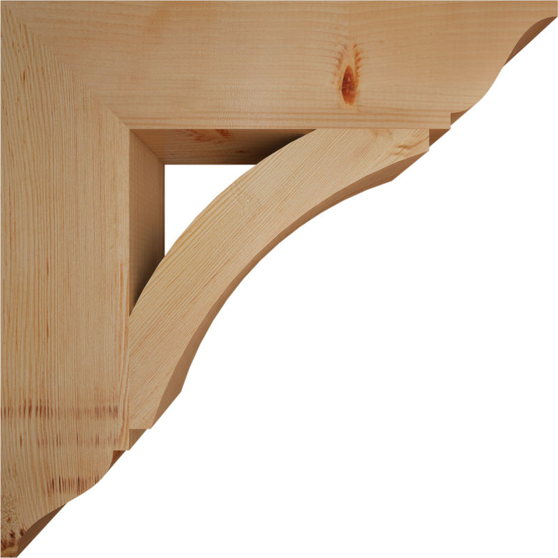 Support traditionnel Thorton, Douglas (lisse), H 26 po x l 5,5 po x P 26 po