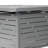 Katara Square Aluminum Propane Smokeless Fire Pit Table with Hidden Fuel Tank-1576718699