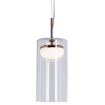 1 - Light LED Cylinder Pendant