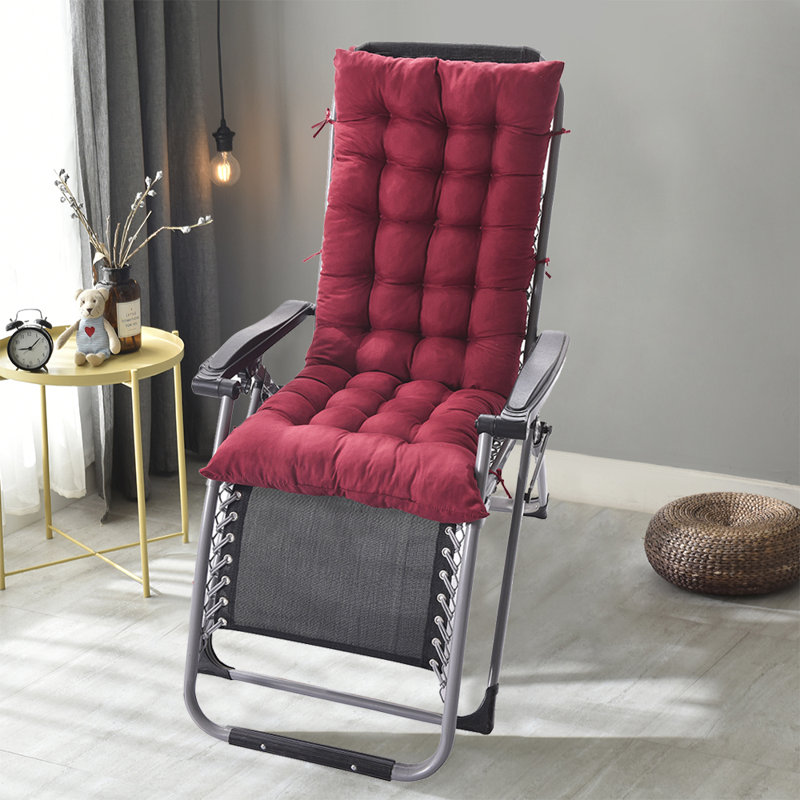 Outdoor 3.15'' Seat / Back Cushion, Burgundy, 61" W x 20" D