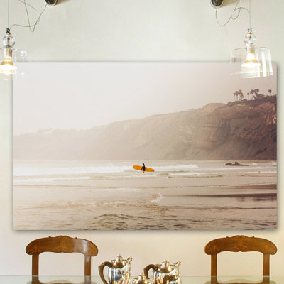 « surfer fille » par morgan j hartley, reproduction d’art sur toile tendue