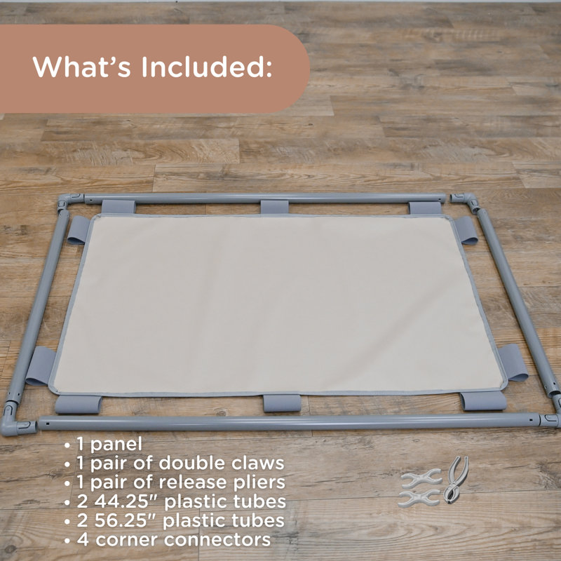 Panneau de jeu rectangulaire - Brouillard sans pieds, Crème, crème