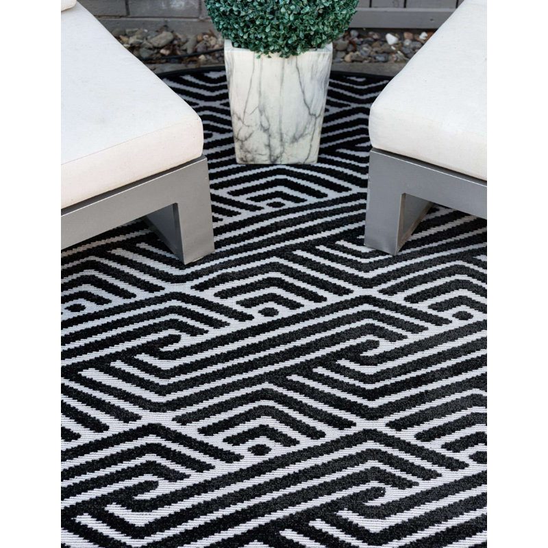 Couleur du tapis d'extérieur Claudia, Rectangle 4 pi x 6 pi