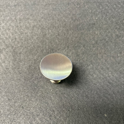 (Paquet de 5) Nickel satiné à boutons évasés de 1-1 / 8 po