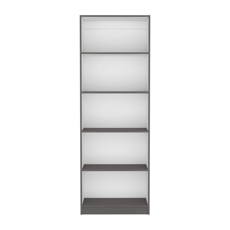Bibliothèque Home, Gris / Blanc