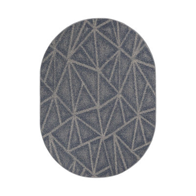 Tapis bleu marine Deyoung