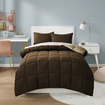5 Pieces Twin Size Back To School Reversible Comforter Set