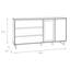 Akifa 156.4cm Sideboard