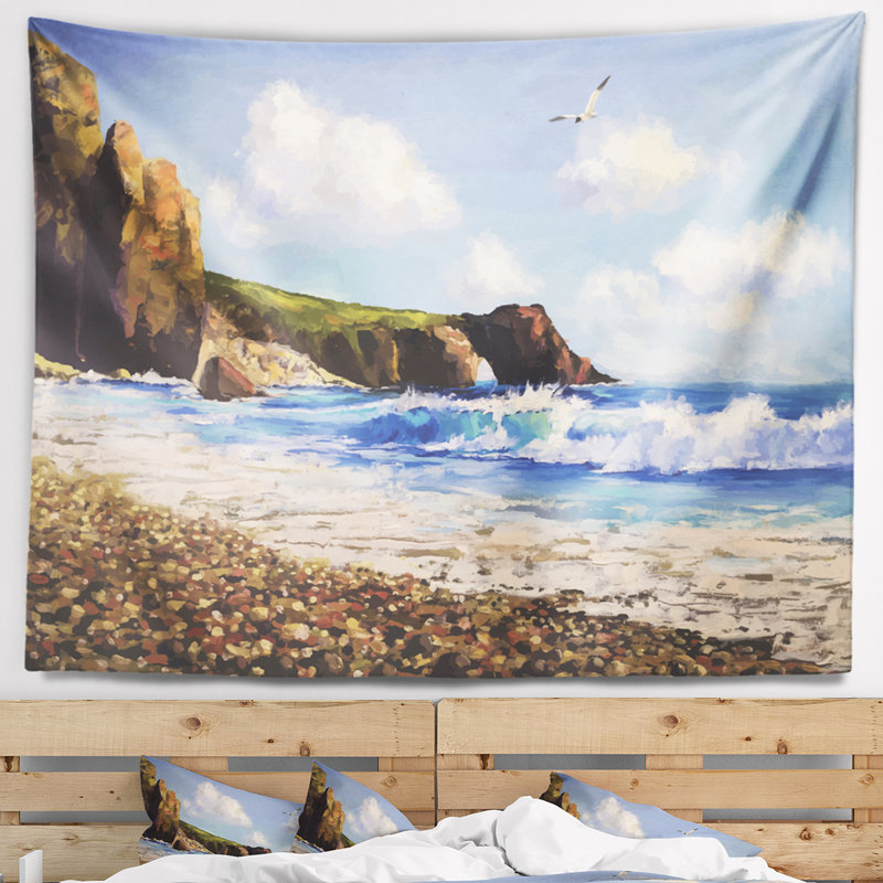 Polyester Tapestry, 32" H x 39" W