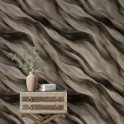 Papier peint adhésif sable Sand Deel Flow