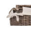 August Grove Oval Picnic Basket With White Lining-1761055372