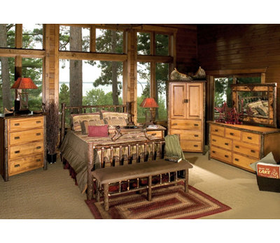 Hickory Piece Bedroom Set