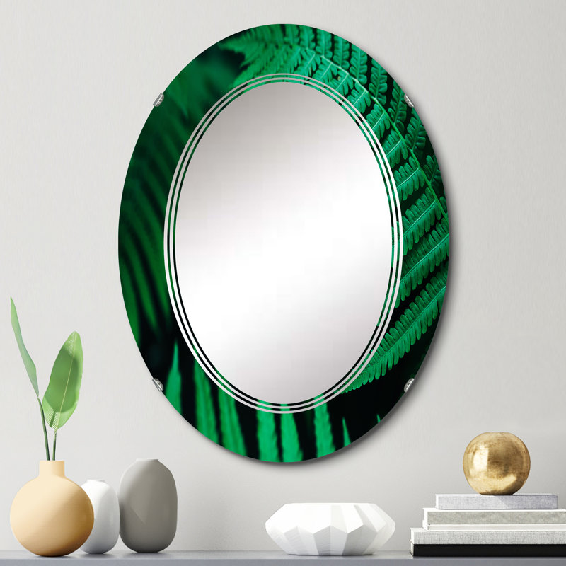 Miroir de salle de bain ovale mural, 30 po x 20 po