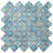 Hudson Tangier 12-3/8 " x 12-3/8 " Porcelain Mosaic Floor and Wall Tile-35927432