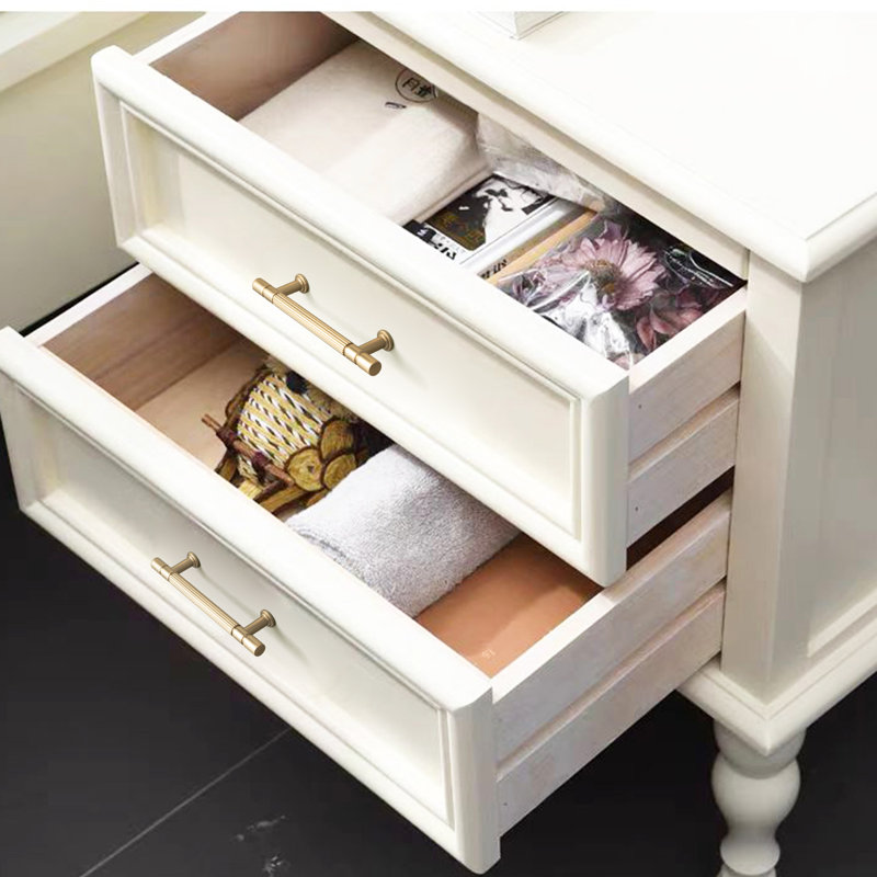 Poignée d'armoire 3 3/4 po, 3 3/4", Bronze champagne
