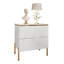50cm W Manufactured Wood Bedside Table