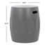 Eswer Concrete Top End Table-16753775
