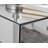 Hausman Elegant Mirrored 1 Drawer Bedside Table