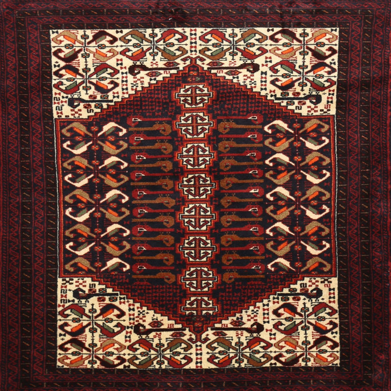 Southwestern Indoor Rug, Square 8'