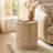19.5" Accent Pillar Side Table-121249760