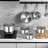 12 Pcs Pots & Pans Set With Tempered Glass Lids Handles & 3-ply Base 4 Stockpots