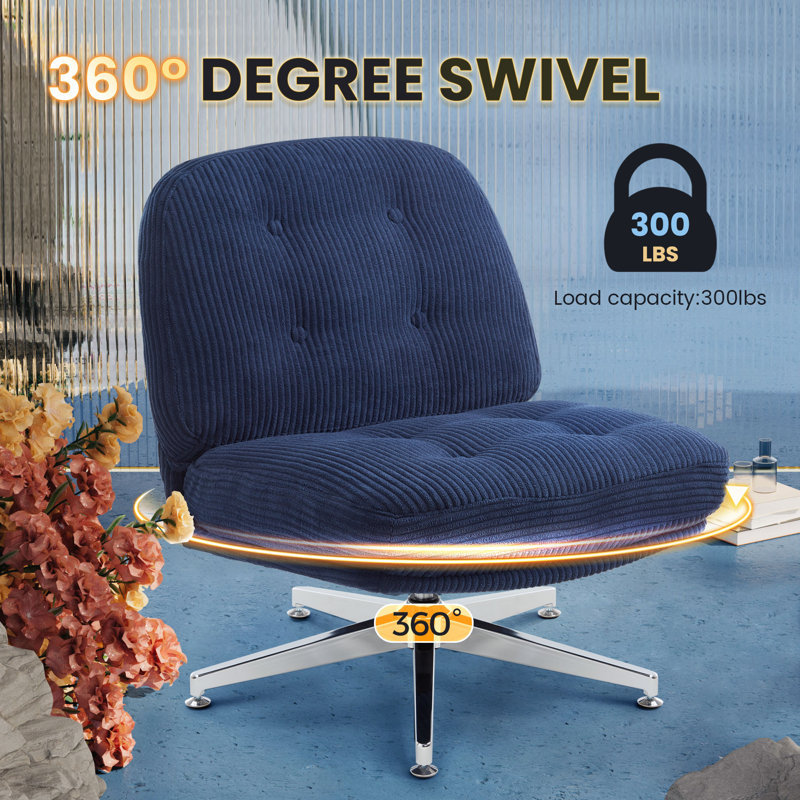 Devanna Office Chair, Blue