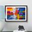 Abstract Art Painting Vol.443 by S.Johnson - Framed Print-55615687-55615689