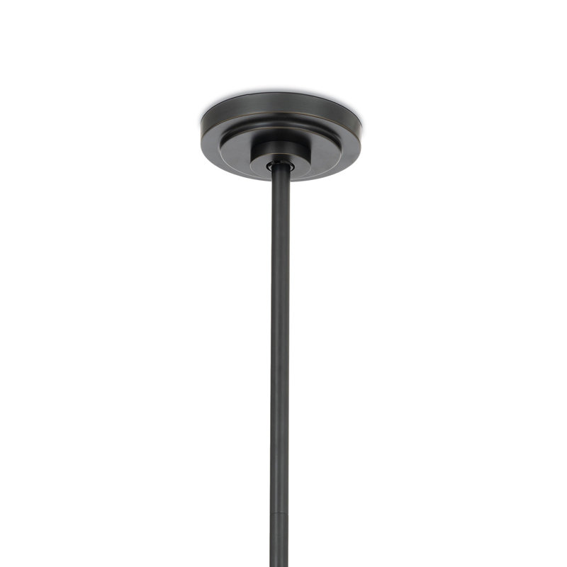 Artemis Pendant Single (Oil Rubbed Bronze with Champagne Glass), Champagne, Oil Rubbed Bronze