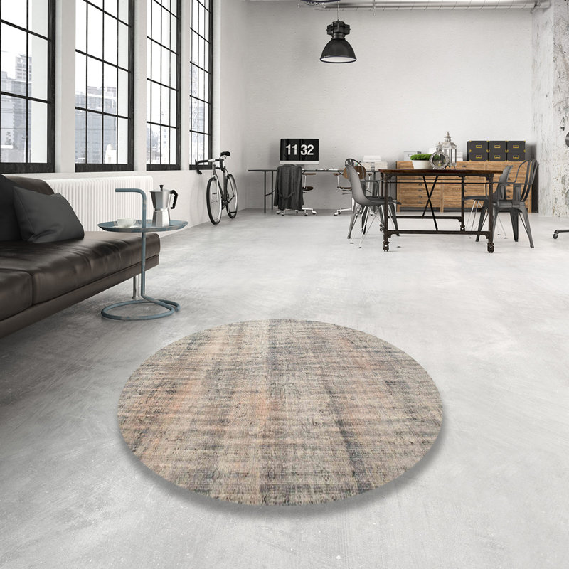 Kaneshiro Oriental Indoor Rug, Round 8'