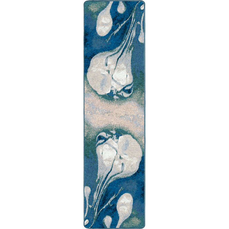 Aziz Abstract Indoor Rug, Runner 2' x 8'