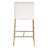 Mulbury Tahlya White Counter Stool