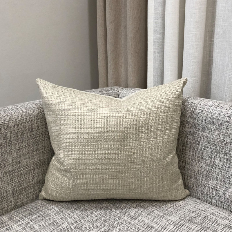 Chester Rectangular Pillow Cover & Insert, Cream