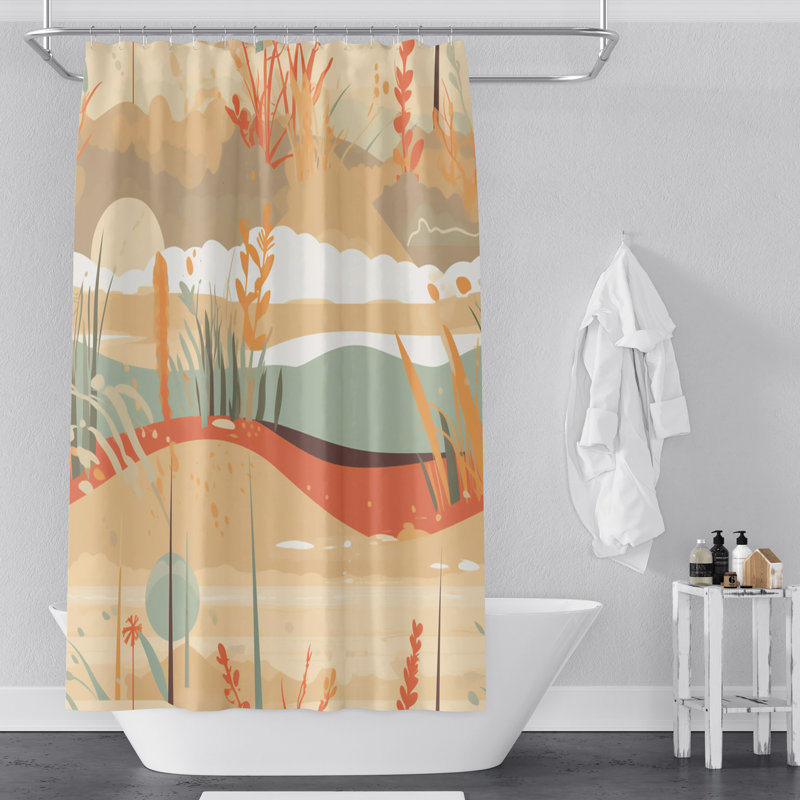 Rideau de douche Goswick, H 72 po x l 70 po