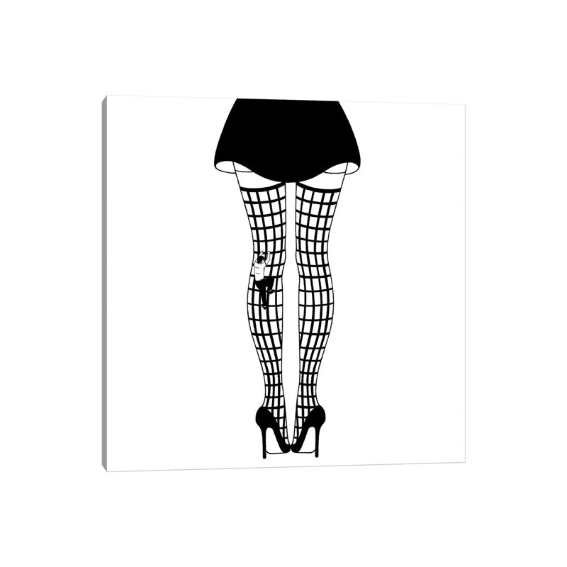 Clamber by Filippo Spinelli - Print on Canvas, 66.04 cm H x 66.04 cm W x 1.91 cm D, Wrapped Canvas