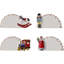 Villeroy & Boch Toy's Delight Christmas Collection, Place Cards, Set of 4