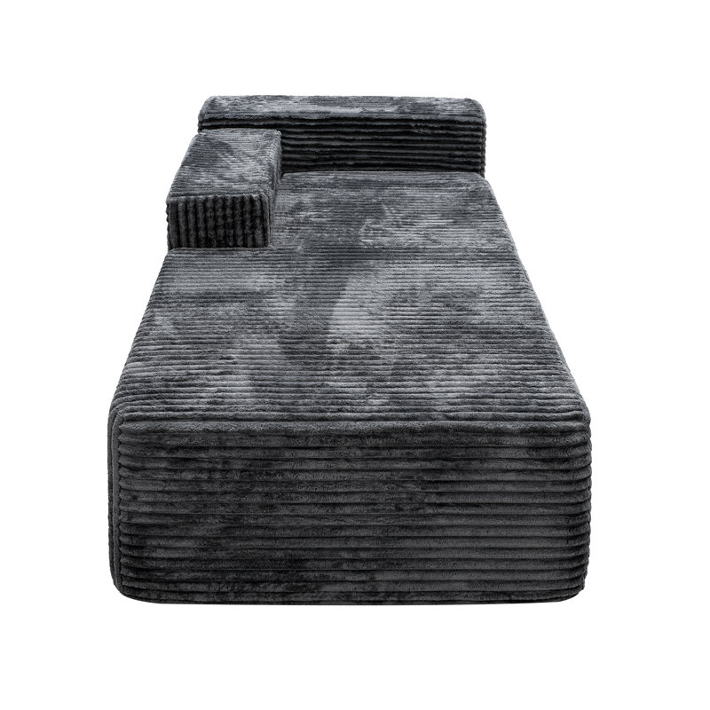 Canapé modulaire à compression Ken, Gris