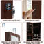 Armoire à bijoux avec miroir