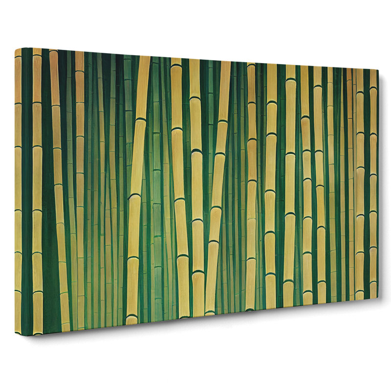 Eccentric Bamboo Forest - Wrapped Canvas, 35cm H x 50cm W