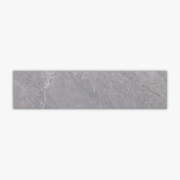 3" x 12" Marble Herringbone / Chevron Mosaic Wall & Floor Tile