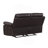 Leather-Air Recliining  Loveseat