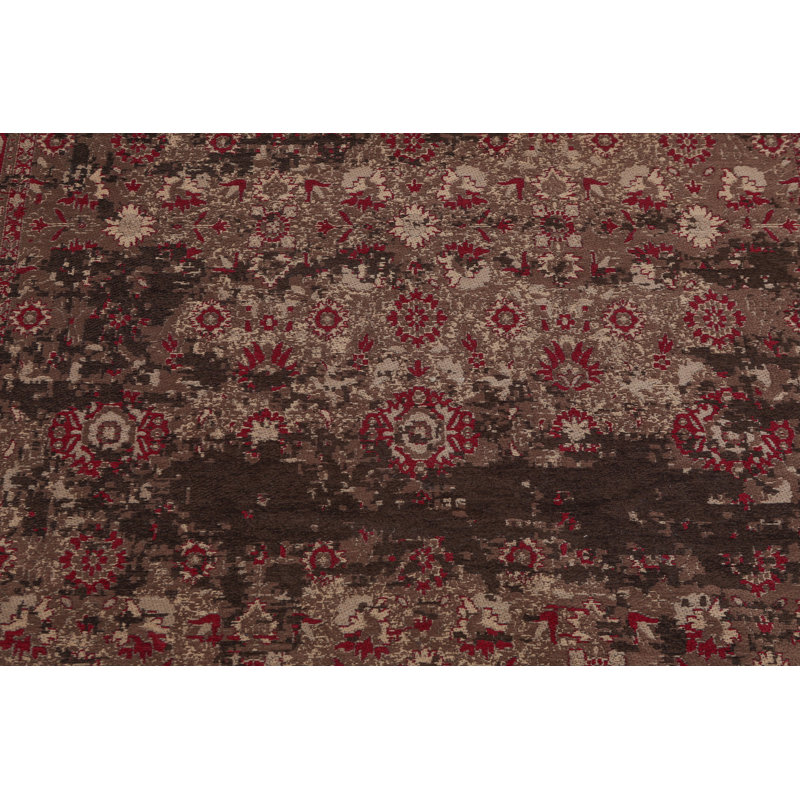 Tapis beige en coton Dimonte