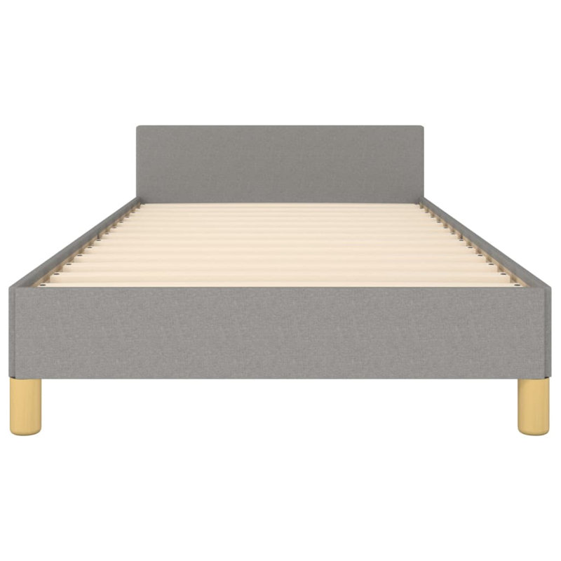 Hultin Bed, Light Grey/Brown, Single (3')