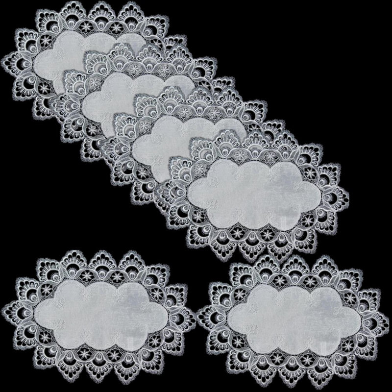 Napperon Lacy, Blanc