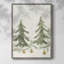«Christmas Holiday Art CDXVIII», reproduction d'art encadrée - bois massif-1161121040
