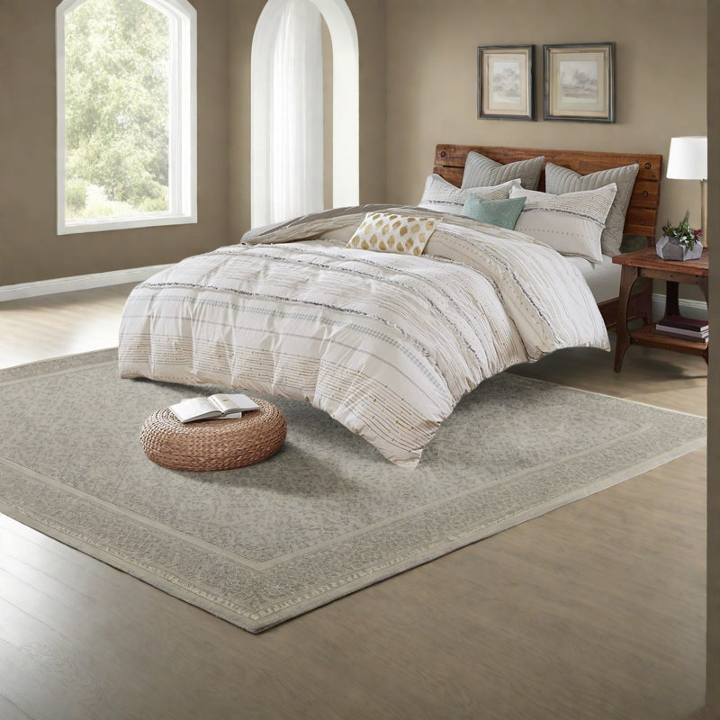 Ensembles de literie antimicrobiens en coton pour grand lit, Boho Home moderne