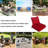 Dining Chair Cushion Seat and Back - Chili-118159880