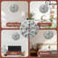 Horloge murale moderne blanche