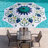 Eyvind 107.8 " W Octagonal Tilt Market Umbrella with Crank Lift